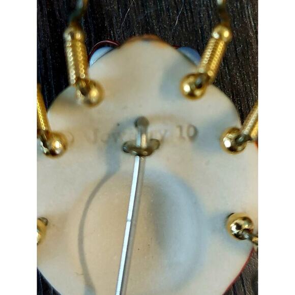 Cynthia Chuang Ladybug Proclain Artisan Stick Pin Lapel, Jewelry 10 - Picture 7 of 9
